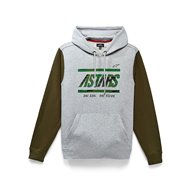 OFFER ALPINESTARS DRAFT HOODIE HEATHER GREY COLOUR - SIZE 2XL - WITH DEFECT