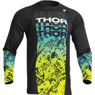 THOR YOUTH SECTOR ATLAS JERSEY COLOUR BLACK/TEAL