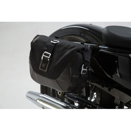 Motorcycle Solo Bag 852 Side Bag for Harley Softail FXSB Breakout | eBay