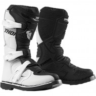 OFFER THOR YOUTH BLITZ XP BOOTS WHITE / BLACK COLOUR #OFFERSPRING2023