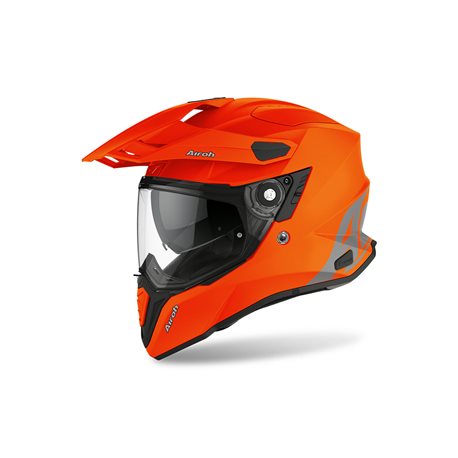 AIROH COMMANDER HELMET 2022 ORANGE MATT COLOUR CM32 - MotocrossCenter.com