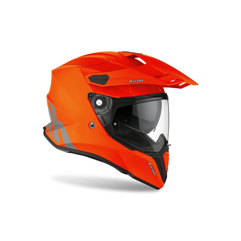 AIROH COMMANDER HELMET 2022 ORANGE MATT COLOUR CM32 - MotocrossCenter.com