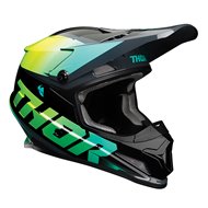 THOR SECTOR FADER HELMET 2021 ACID / TEAL COLOUR
