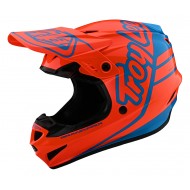 OUTLET CASCO TROY LEE GP SILHOUETTE COLOR NARANJA /