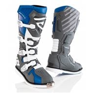 ACERBIS X-RACE BOOTS BLUE / GREY COLOUR
