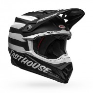 BELL MOTO-9 MIPS FASTHOUSE SIGNIA COLOUR BLACK / WHITE MATTE