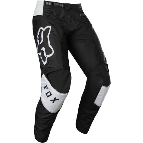PANTALONES FOX 180 LUX 2022 COLOR NEGRO / BLANCO #FUERASTOCK 28145-018 -  MotocrossCenter.com
