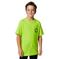 FOX YOUTH NOBYL SHORT SLEEVE TEE COLOUR FLUO YELLOW #STOCKCLEARANCE