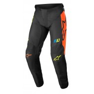ALPINESTARS YOUTH RACER COMPASS PANTS 2022 COLOUR BLACK / YELLOW FLUO / CORAL